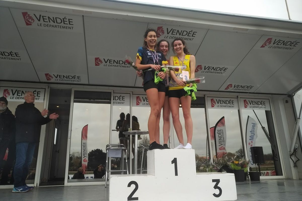 Cross-country: Brice DAUBORD et les juniors filles champions de Vendée