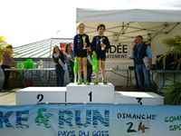 SELECTIF FRANCE JEUNES DUATHLON ET BIKE AND RUN DE BEAUVOIR : 2 qualifiés et 11 podiums !