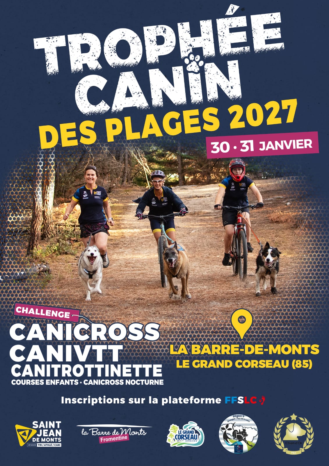 2027- Affiche trophée canin des plages